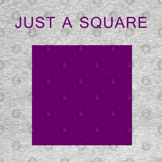 Just a Square (Purple) by OSJ Store